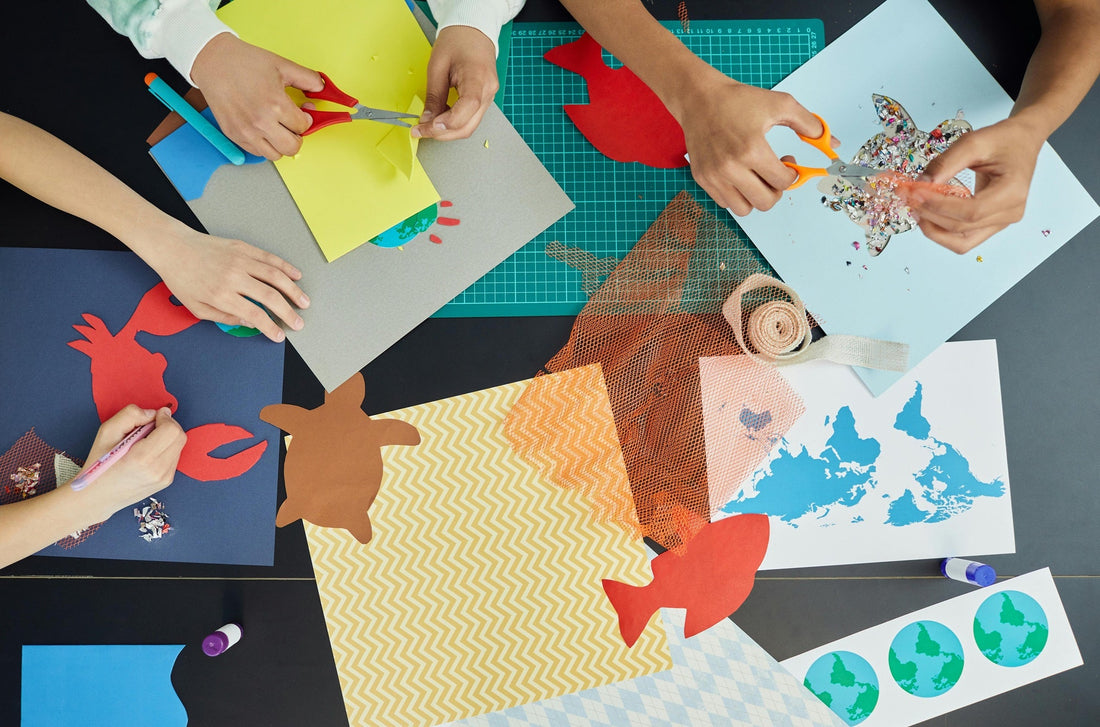 Eco-Friendly Craft Kits for Kids Natural Recycled Materials