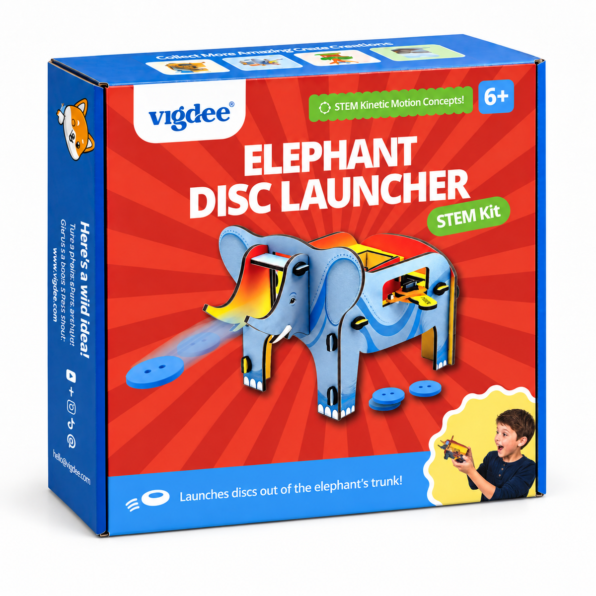 Elephant Disc Launcher Kit