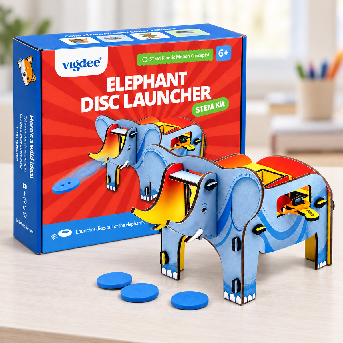 Elephant Disc Launcher Kit
