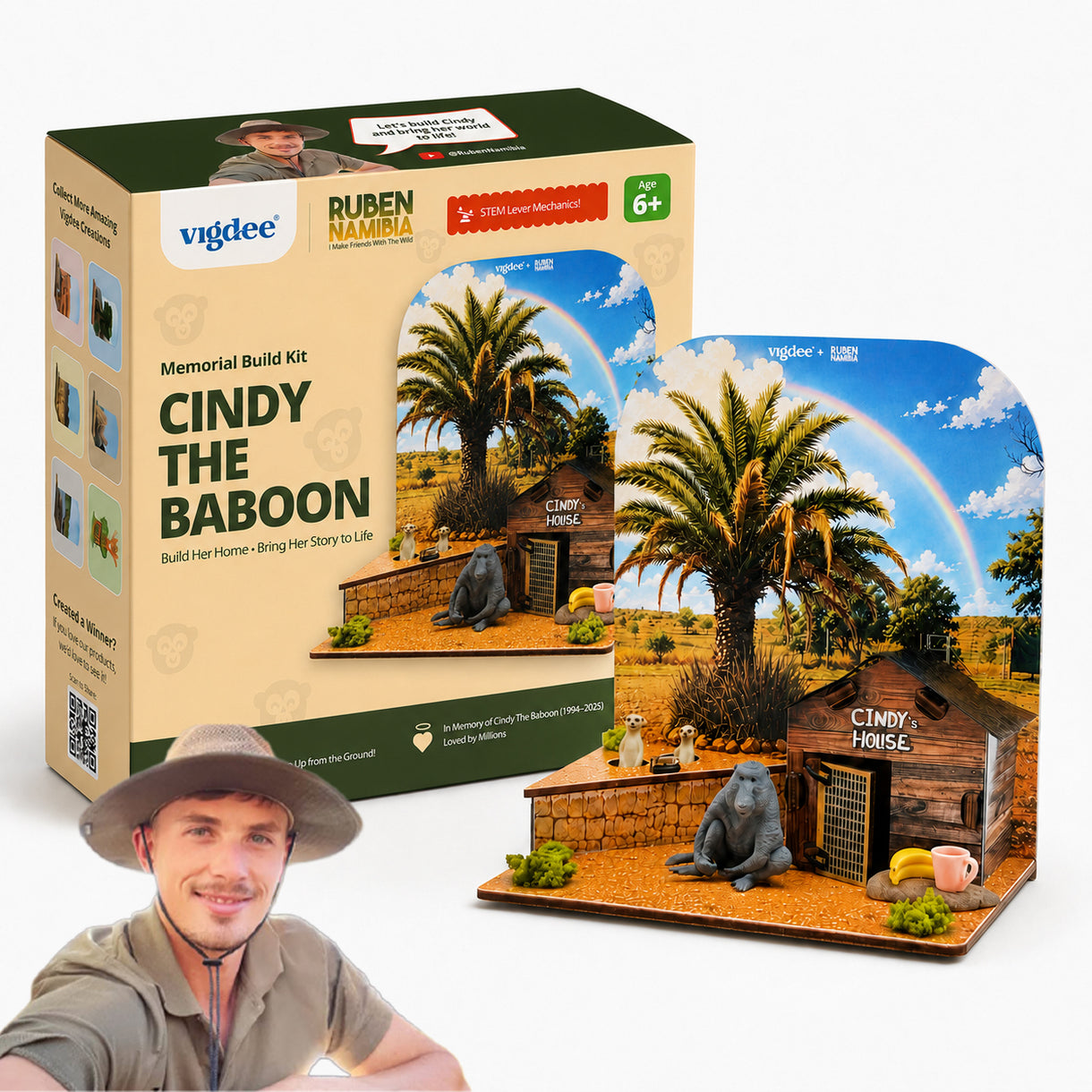 Cindy the Baboon Craft Kit